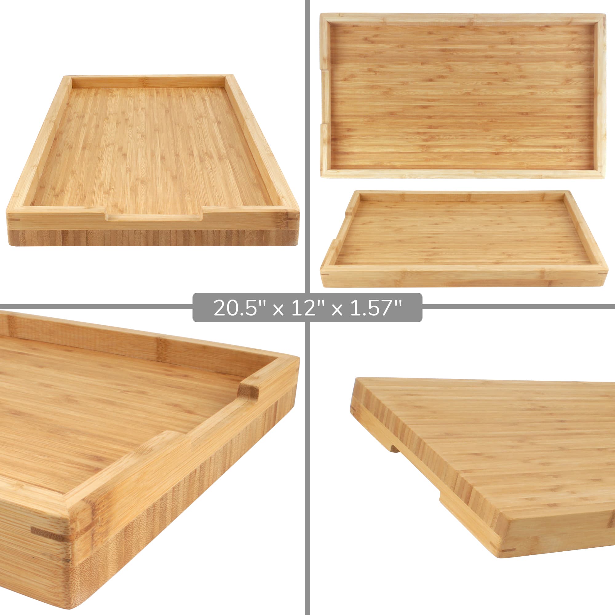 Bamboo Stove Top Cover & Cutting Board - Image 4