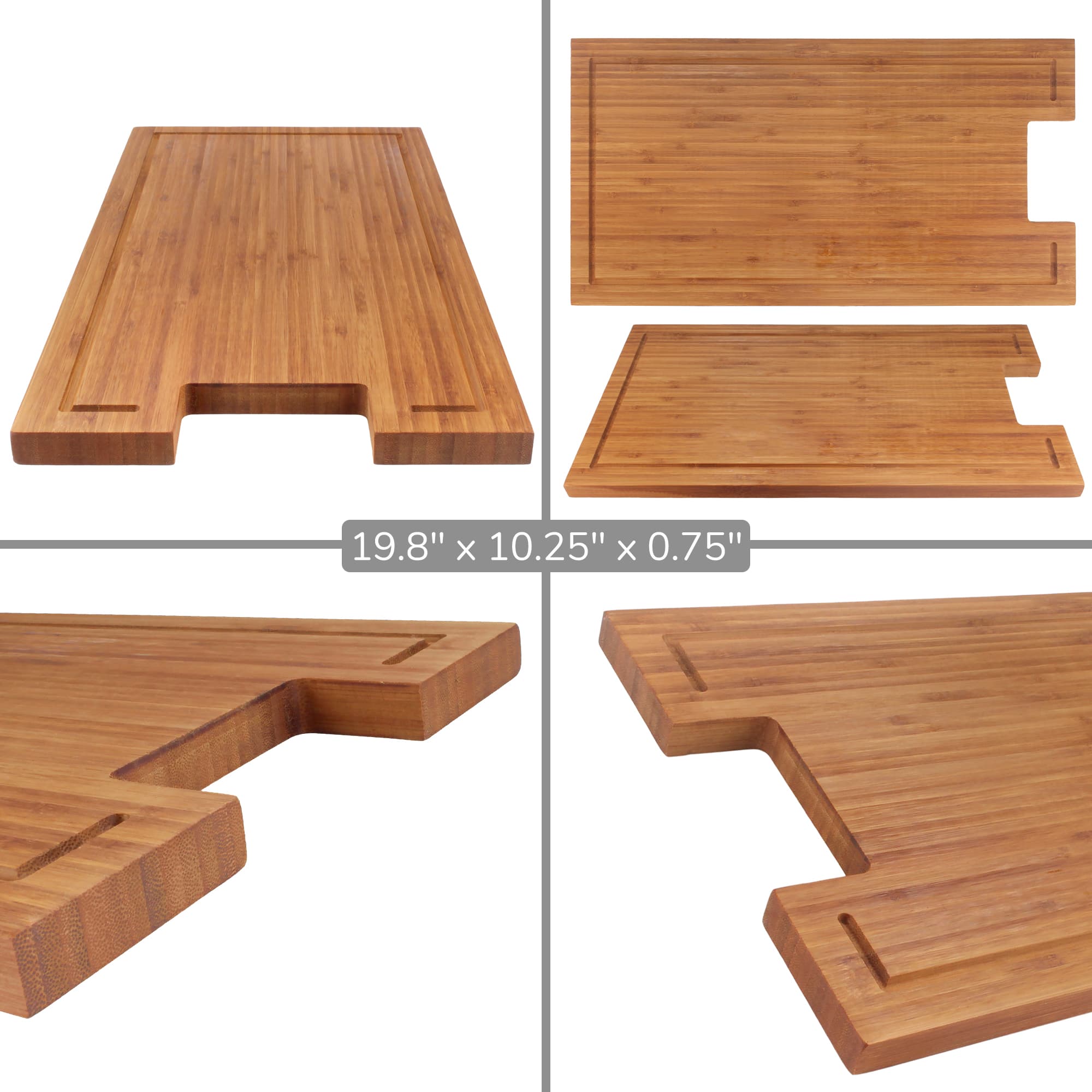 Bamboo Stove Top Cover & Cutting Board - Image 6