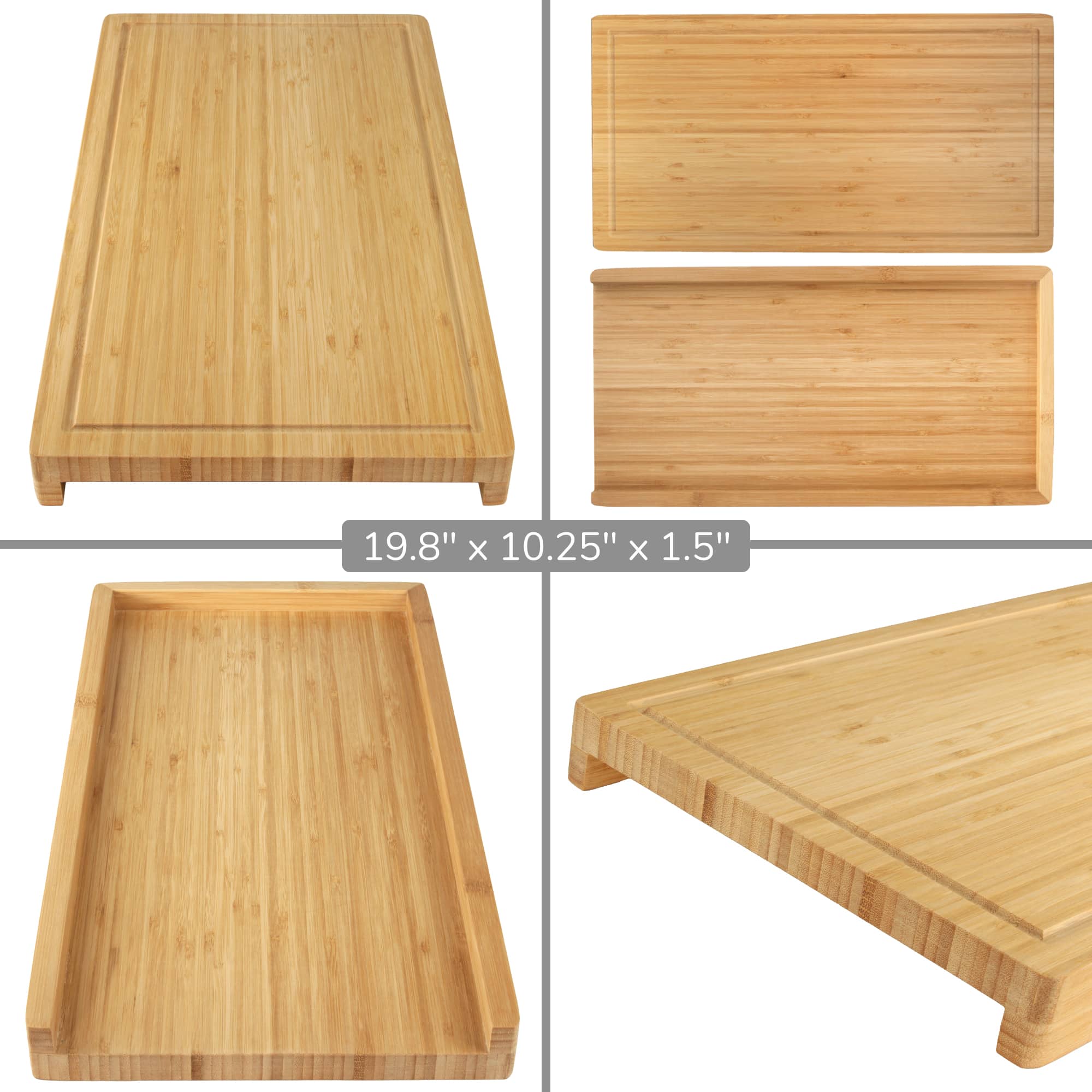 Bamboo Stove Top Cover & Cutting Board - Image 7