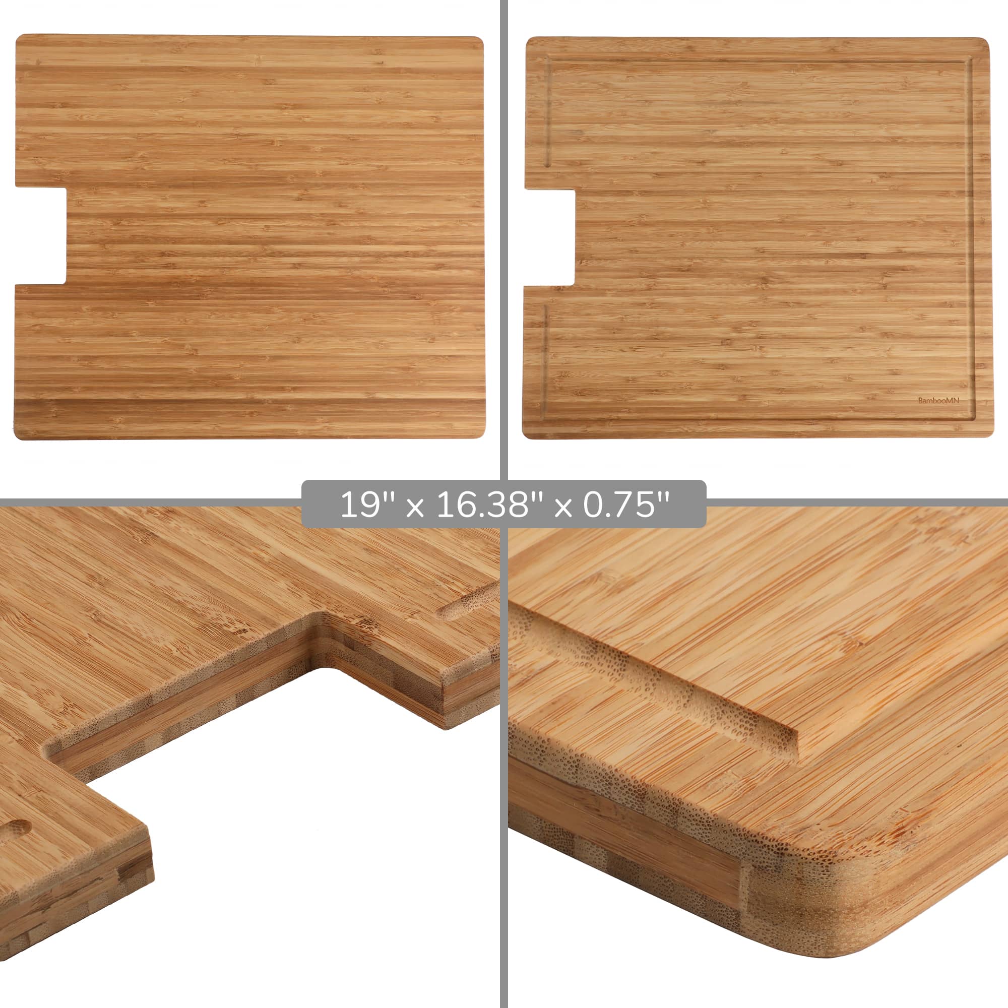 Bamboo Stove Top Cover & Cutting Board - Image 10
